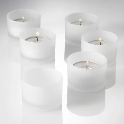 Richland Shop By Event Eastland Tealight Candle Holder Frosted Set Of 72
