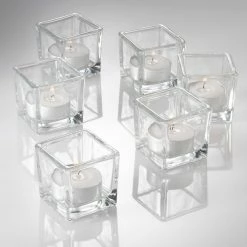 Richland Shop By Event Eastland Square Tealight Candle Holder Set Of 12
