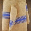 Richland Blue Striped Burlap Runner 12.5 X 108" Weddings