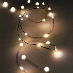 Richland Fairy Lights Outdoor 10FT 60 Warm White Battery Op. Shop By Event