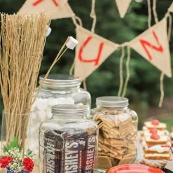 Richland One Gallon Yorkshire Glassware Mason Jar