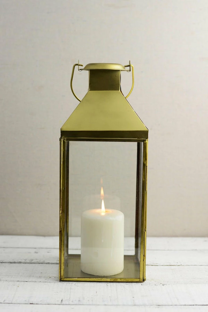 Richland Metal Lantern Gold 5.5x14in Shop By Event 2 Richland Metal Lantern Gold 5.5x14in Shop By Event