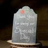 Richland Large Metal Zinc Chalkboard Placard Sign 14x9 Shop By Event