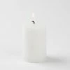 Richland Pillar Candle 2"x3" White Set Of 80 Weddings