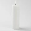 Richland Pillar Candle 2"x6" White Set Of 40 Weddings