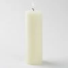Weddings Richland Pillar Candle 2"x6" Ivory Set Of 20