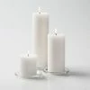 Shop By Event Richland Pillar Candles 3"x3", 3"x6" & 3"x9" White Set Of 12