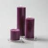Shop By Event Richland Pillar Candles 3"x3", 3"x6" & 3"x9" Purple Set Of 18