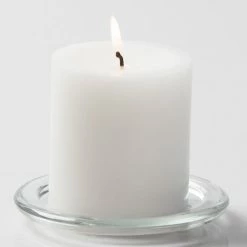 Shop By Event Richland Pillar Candle 3"x3" White
