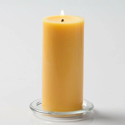 Richland Pillar Candles 3"x6" Yellow Set Of 24 1 Richland Pillar Candles 3"x6" Yellow Set Of 24