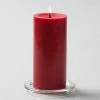 Richland Pillar Candles 3"x6" Red Set Of 12