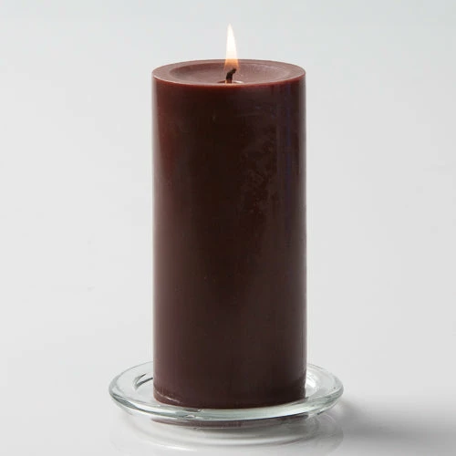 Richland Pillar Candles 3"x6" Brown Set Of 6 Shop By Event 1 Richland Pillar Candles 3"x6" Brown Set Of 6 Shop By Event