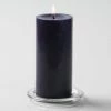 Richland Pillar Candles 3"x6" Navy Blue Set Of 12