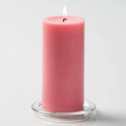 Shop By Event Richland Pillar Candles 3"x6" Pink Set Of 12