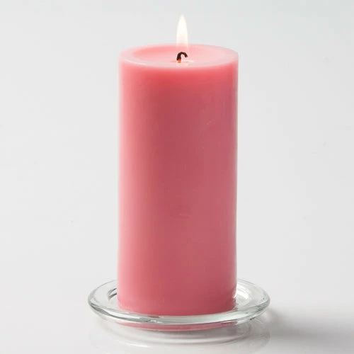 Shop By Event Richland Pillar Candles 3"x6" Pink Set Of 24 1 Shop By Event Richland Pillar Candles 3"x6" Pink Set Of 24