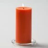 Shop By Event Richland Pillar Candle 3"x6" Orange