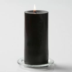 Shop By Event Richland Pillar Candle 3"x6" Black