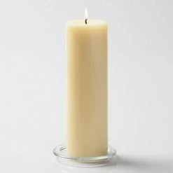 Richland Pillar Candle 3"x9" Ivory