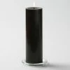 Richland Pillar Candles 3"x9" Black Set Of 6 Shop By Event