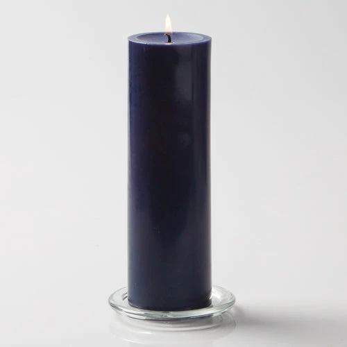 Shop By Event Richland Pillar Candles 3"x9" Navy Blue Set Of 6 1 Shop By Event Richland Pillar Candles 3"x9" Navy Blue Set Of 6