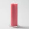 Richland Pillar Candles 3"x9" Pink Set Of 6 Shop By Event