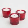 Richland Multi-Use Tealight And Taper Holder Red Set Of 72