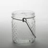Richland Eastland 5.1" Hanging Dotted Glass Jar With Handle Set Of 6
