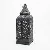 Richland Black Moroccan Temple Metal Lantern Reception