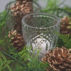 Shop By Event Richland Glass Textured Votive Holder Set Of 6