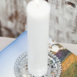 Shop By Event Richland Silver Beaded Mercury Pillar Plates Set Of 12