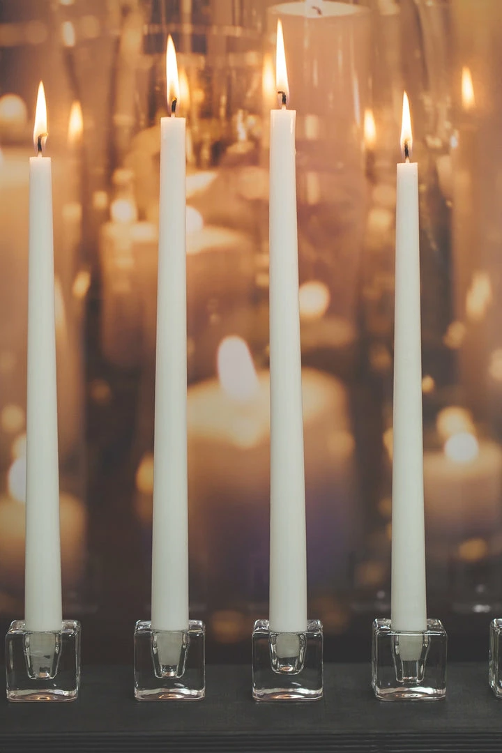 Richland Square Glass Taper Candle Holder 1.6" Set Of 6 Shop By Event 2 Richland Square Glass Taper Candle Holder 1.6" Set Of 6 Shop By Event