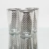 Shop By Event Richland Silver Lattice Glass Holder - Large Set Of 6