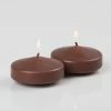 Richland Floating Candles 3" Brown Set Of 72