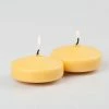 Richland Floating Candles 3" Yellow Set Of 12