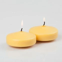 Ceremony Richland Floating Candles 3" Yellow Set Of 24