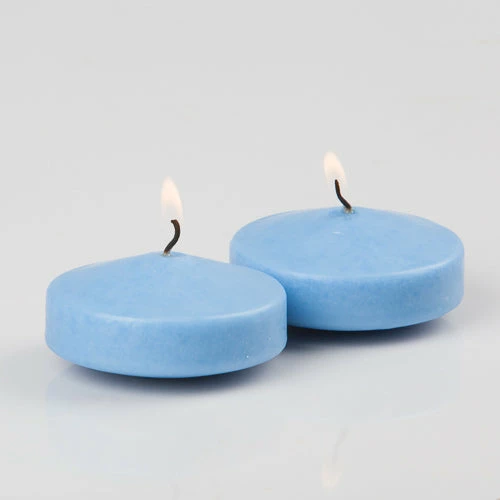 Richland Floating Candles 3" Light Blue Set Of 12 1 Richland Floating Candles 3" Light Blue Set Of 12