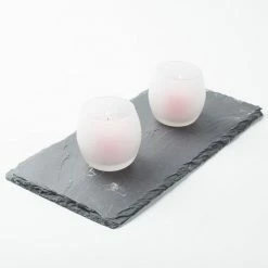 Richland Rectangle Natural Slate Coaster 11.75"x6" Set Of 6