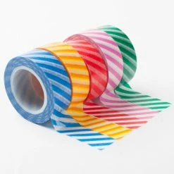 Richland Washi Tape Stripe Sample Pack Set Of 10 Birthday Party