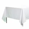 Richland Square Tablecloth 70"x70" White Set Of 10