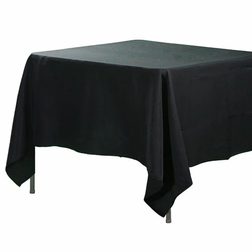 Richland Square Tablecloth 70"x70" Black Fall 1 Richland Square Tablecloth 70"x70" Black Fall