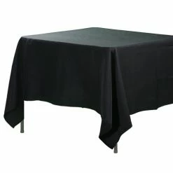 Fall Richland Square Tablecloth 70"x70" Black Set Of 10