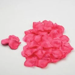 Aisle Décor Richland Silk Rose Petals Dark Pink 1000 Count