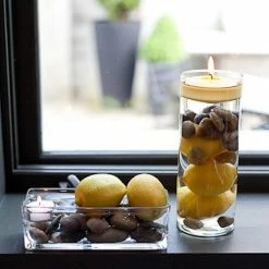 Ceremony Richland Floating Candles 3" Yellow Set Of 24