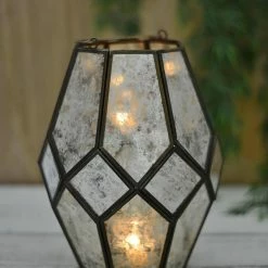 Richland Shop By Event Mid-century Modern Candle Lantern With Chain Hanger