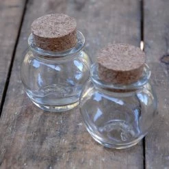 Richland 24 Mini Honey Jars With Cork Tops 1.2oz