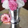 Richland Weddings Mint Julep Cup Vase Silver 4.5in