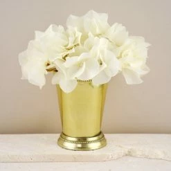 Richland Gold Mint Julep Cup Vase