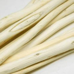 Richland Seasonal Parties White Bleached Mirab Sticks 12 Pack 20in