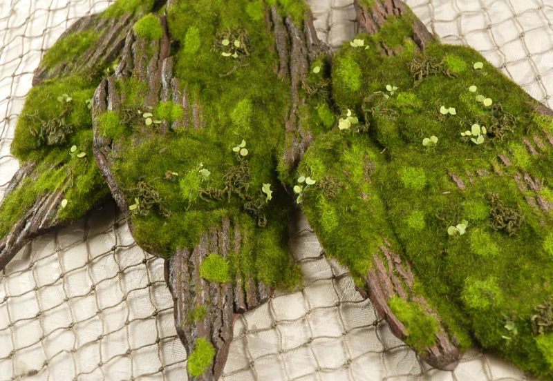 Richland Foam Moss Tree Bark 14in X 6.5in 2 Richland Foam Moss Tree Bark 14in X 6.5in