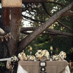 Richland Round Burlap Tablecloth Finished Edges 60"